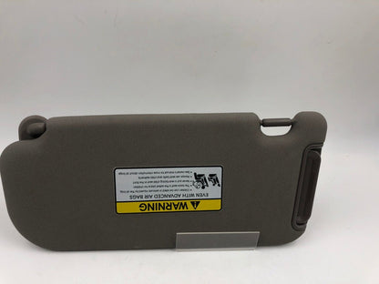 2010-2015 Hyundai Tucson Passenger Sun Visor Sunvisor Gray OEM B03B27021