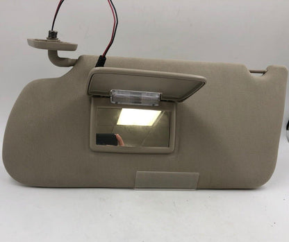 2009-2012 Ford Flex Driver Sun Visor Sunvisor Gray Illuminated OEM B03B13060