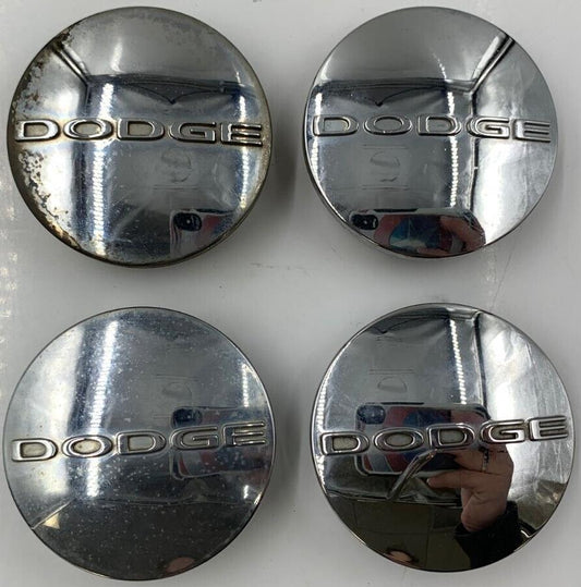 Dodge Rim Wheel Center Cap Set of 4 Chrome 2-3/8 inch OEM B01B21034