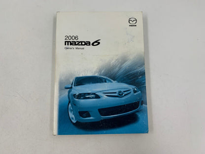 2006 Mazda 6 Owners Manual Handbook with Case OEM A04B30037