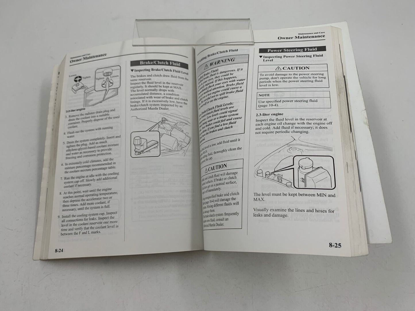 2006 Mazda 6 Owners Manual Handbook with Case OEM A04B30037