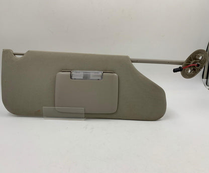 2005-2010 Jeep Grand Cherokee Passenger Sunvisor Gray Illuminated OEM B02B41041