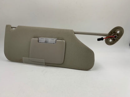 2005-2010 Jeep Grand Cherokee Passenger Sunvisor Gray Illuminated OEM B02B41041