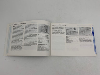 2002 BMW 5 Series Owners Manual Handbook Set with Case OEM A01B02039