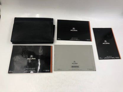 2011 Acura TSX Owners Manual Handbook Set with Case OEM A02B55023