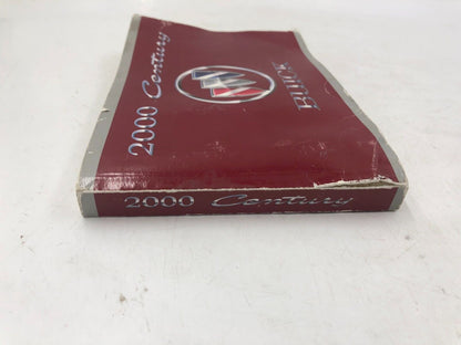 2000 Buick Century Owners Manual OEM A02B55029