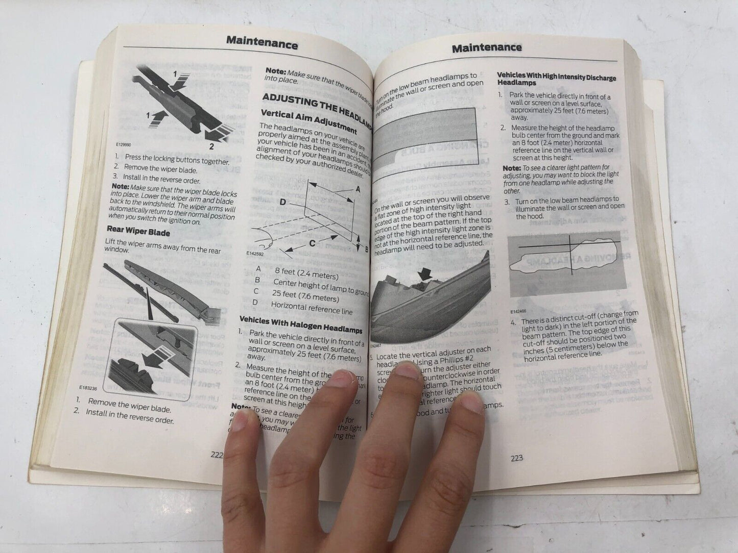 2015 Ford Escape Owners Manual Handbook Set with Case OEM A02B55030