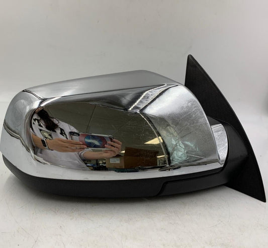 2010-2011 GMC Terrain Passenger View Power Door Mirror Chrome OEM B03B04002