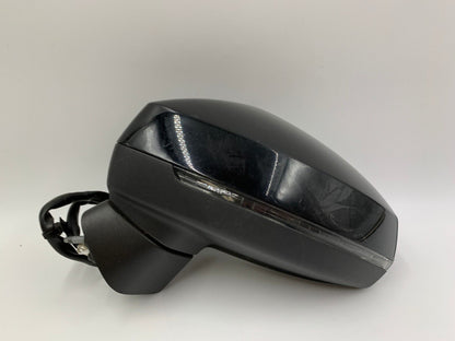 2015-2018 Audi S3 Driver Side View Power Door Mirror Black OEM B01B11039