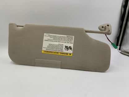 2008-2009 Mercury Sable Driver Sun Visor Sunvisor Gray Illuminated OEM B01B39027