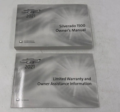 2021 Chevrolet Silverado 1500 Owners Manual Handbook Set OEM A03B37060