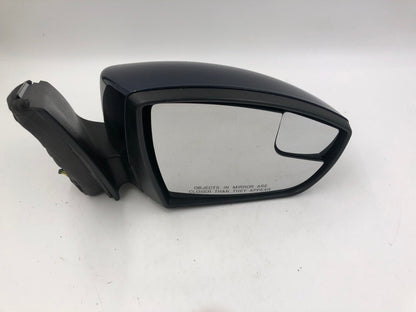 2015-2018 Ford Focus Passenger Side View Power Door Mirror Blue OEM B04B07045