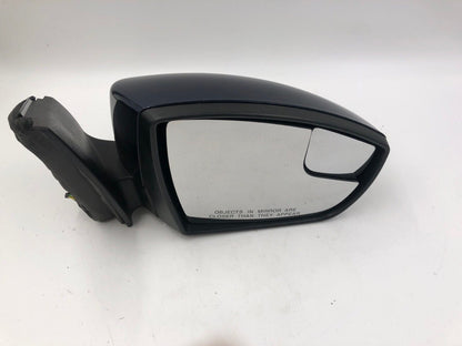 2015-2018 Ford Focus Passenger Side View Power Door Mirror Blue OEM B04B07045