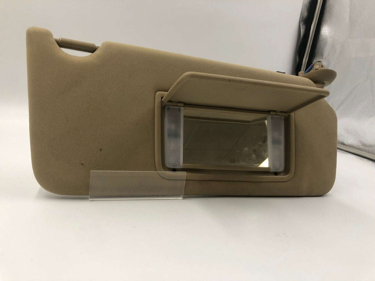 2008-2009 Honda Accord Passenger Sun Visor Sunvisor Tan Illumination B01B52001