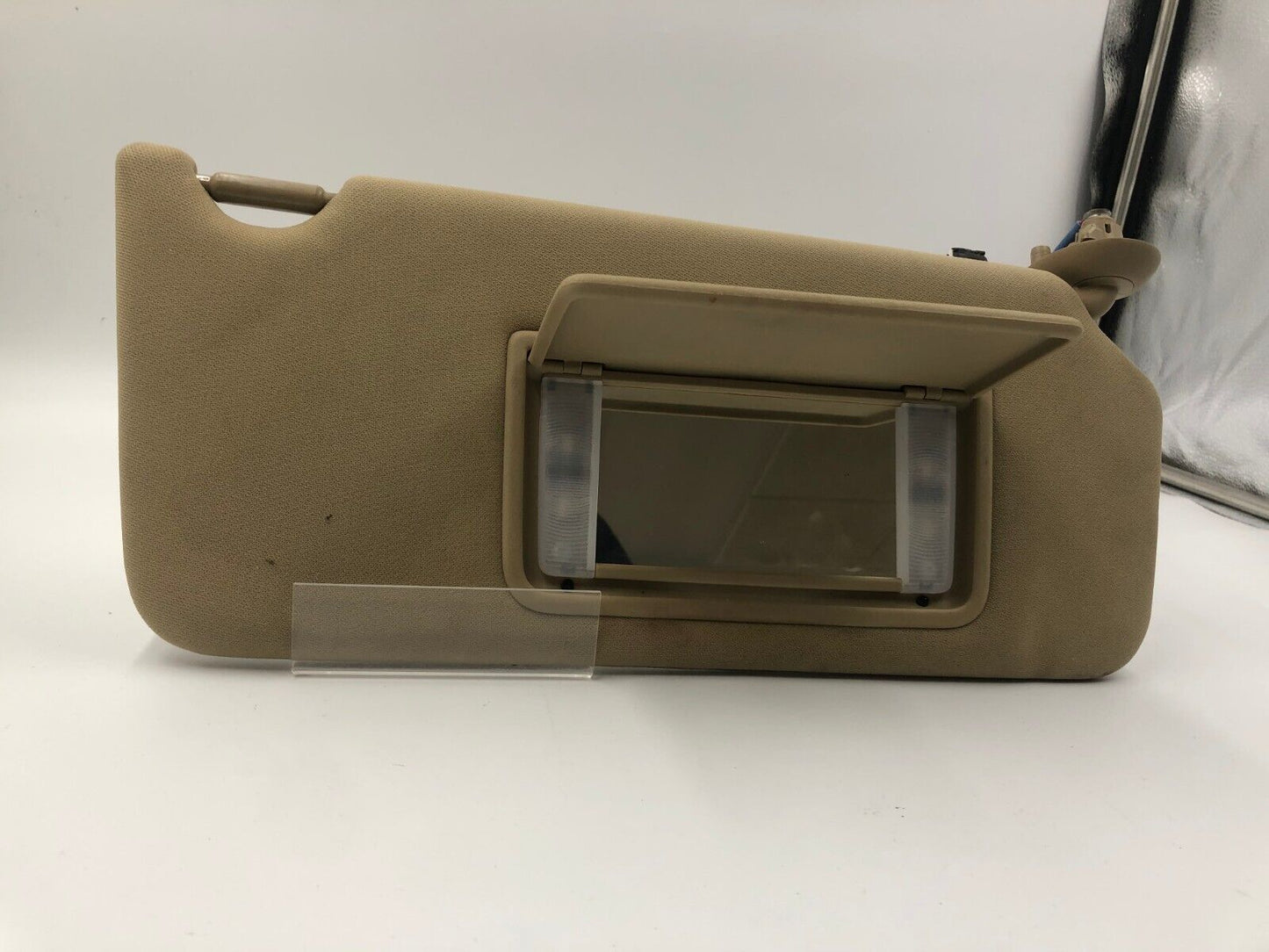 2008-2009 Honda Accord Passenger Sun Visor Sunvisor Tan Illumination B01B52001