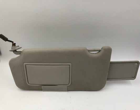 2010-2014 Subaru Legacy Driver Sun Visor Sunvisor Gray Illuminated OEM B04B56020