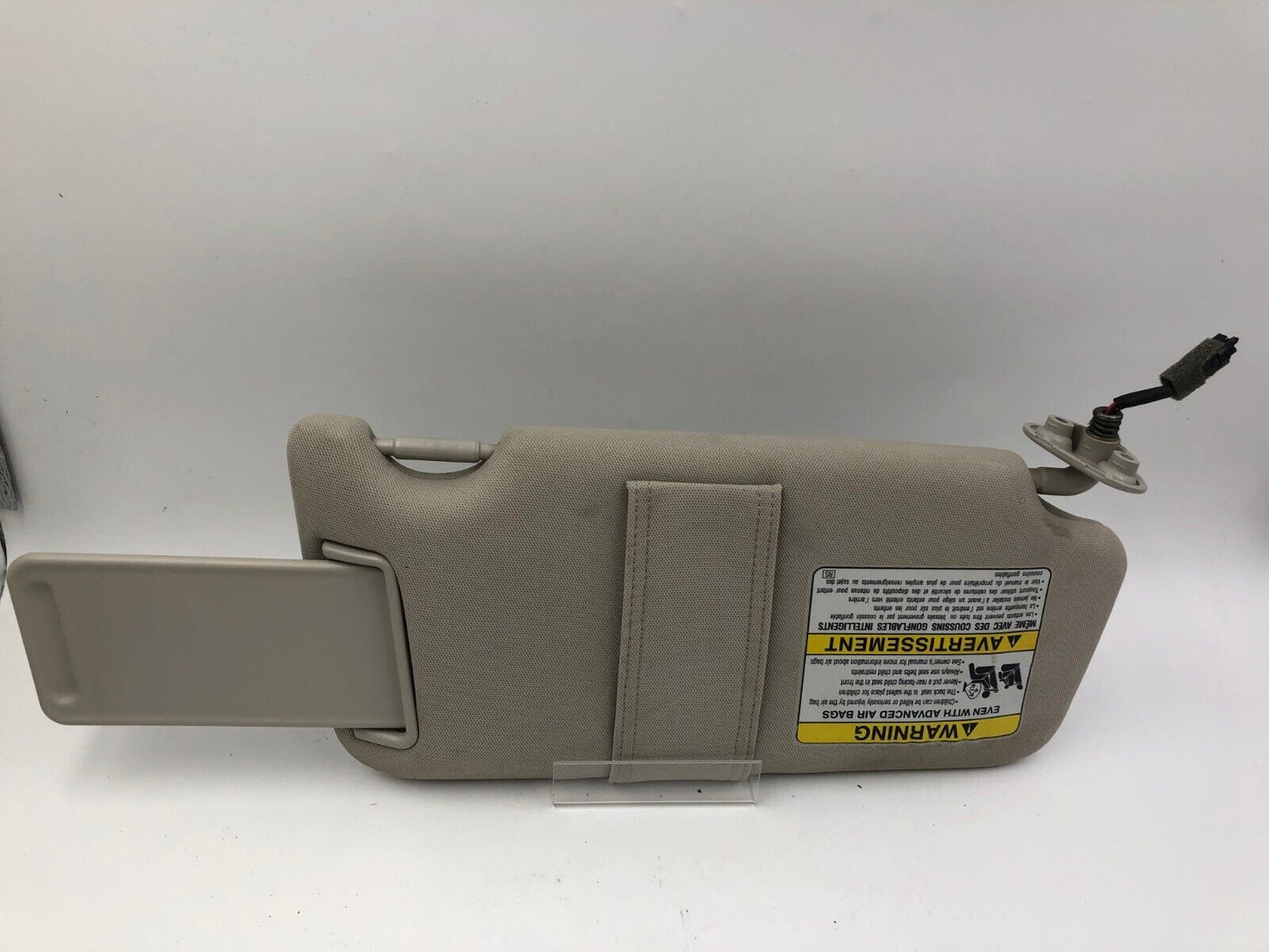 2010-2014 Subaru Legacy Driver Sun Visor Sunvisor Gray Illuminated OEM B04B56020