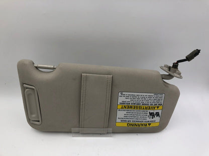 2010-2014 Subaru Legacy Driver Sun Visor Sunvisor Gray Illuminated OEM B04B56020