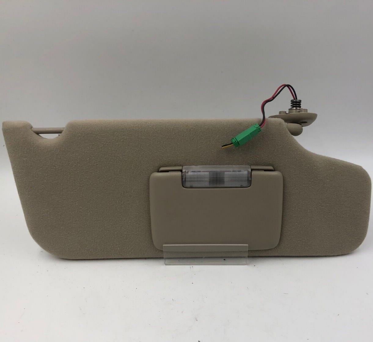 2008-2009 Ford Taurus Passenger Sunvisor Gray Illuminated OEM B04B56023