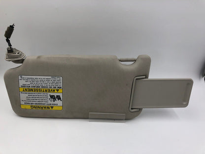 2010-2014 Subaru Legacy Passenger Sun Visor Sunvisor Gray Illuminated B04B07048