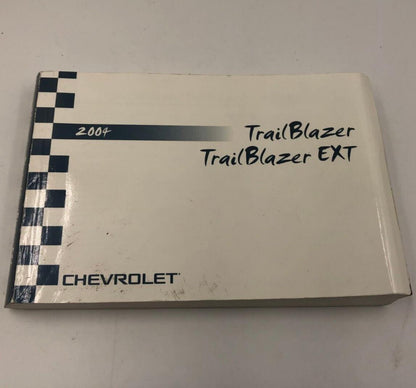 2004 Chevrolet Trailblazer Trailblazer EXT Owners Manual Handbook OEM B04B21019