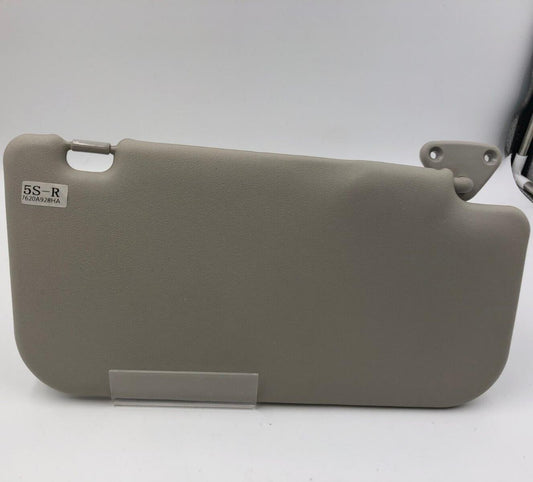 2019 Mitsubishi Mirage Passenger Sun Visor Sunvisor Gray OEM C01B32026