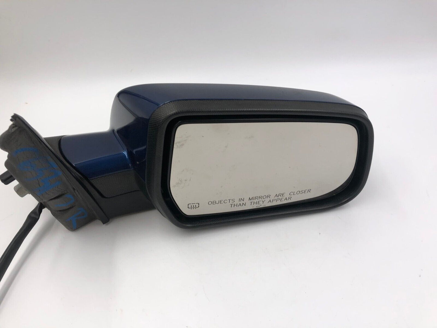 2010-2011 Chevrolet Equinox Passenger Side Power Door Mirror Blue OEM C04B01047