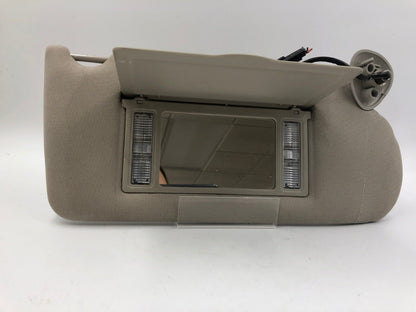 2005-2008 Pontiac Grand Prix Passenger Sun Visor Sunvisor Gray OEM C04B16022