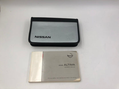 2008 Nissan Altima Owners Manual Handbook Set with Case OEM C03B10055