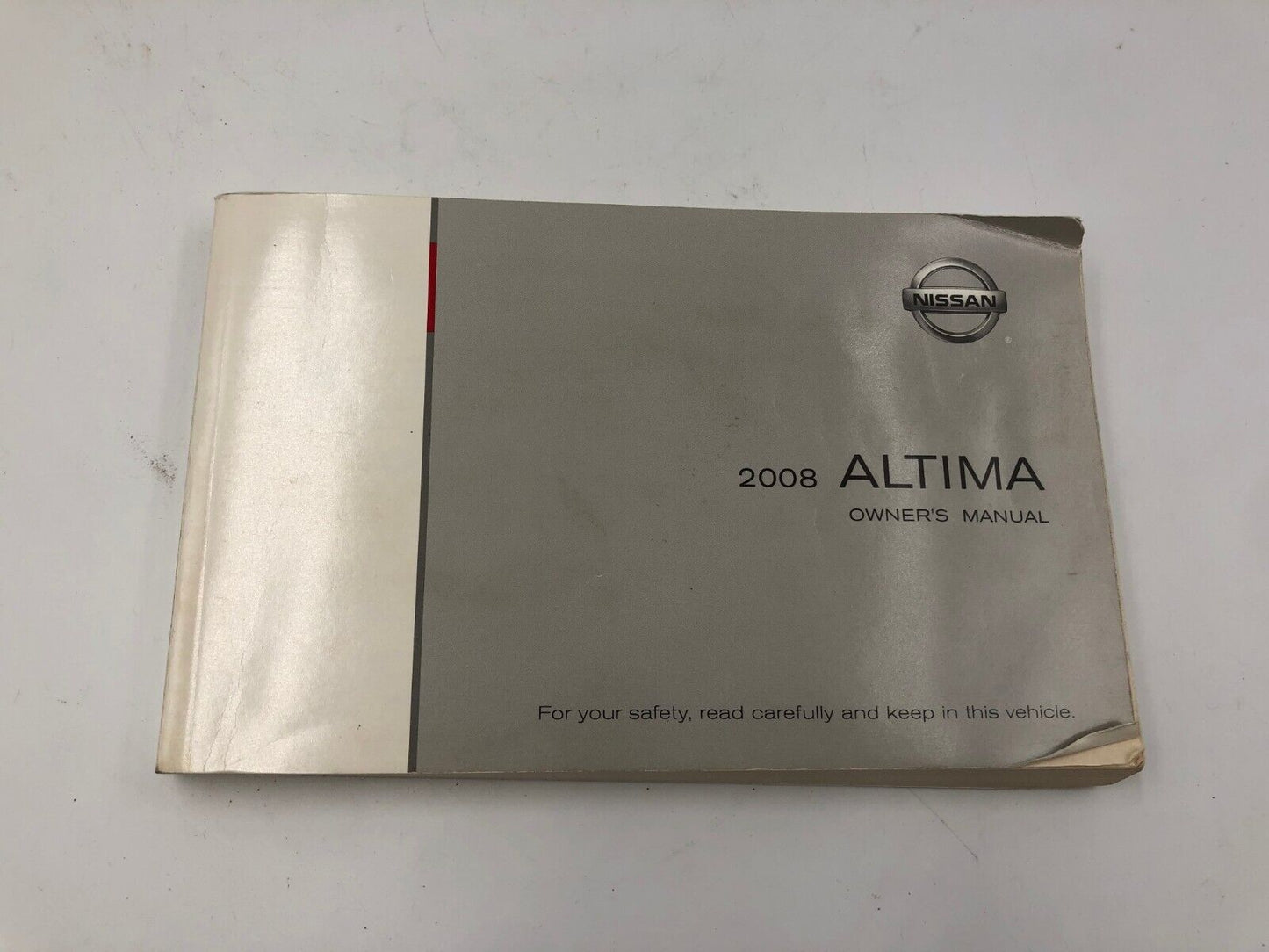 2008 Nissan Altima Owners Manual Handbook Set with Case OEM C03B10055