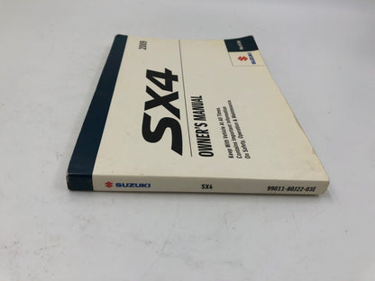 2009 Suzuki SX4 Owners Manual Handbook OEM C04B53070