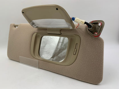 2002-2006 Toyota Camry Passenger Sun Visor Sunvisor Beige Illumination C04B42051