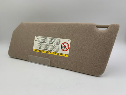 2002-2006 Toyota Camry Passenger Sun Visor Sunvisor Beige Illumination C04B42051