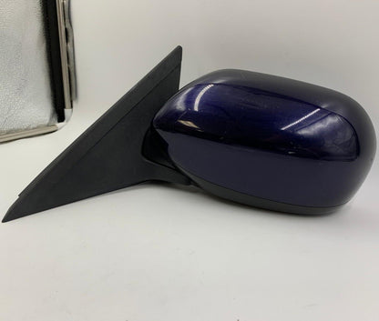 2008-2014 Subaru Impreza Driver Side View Power Door Mirror Blue OEM C02B01061