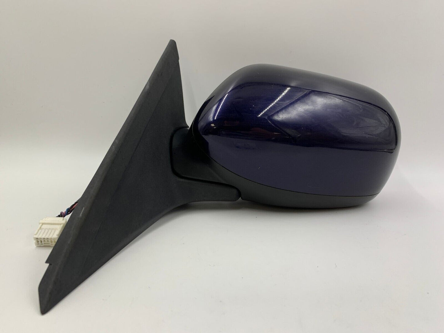 2008-2014 Subaru Impreza Driver Side View Power Door Mirror Blue OEM C02B01061