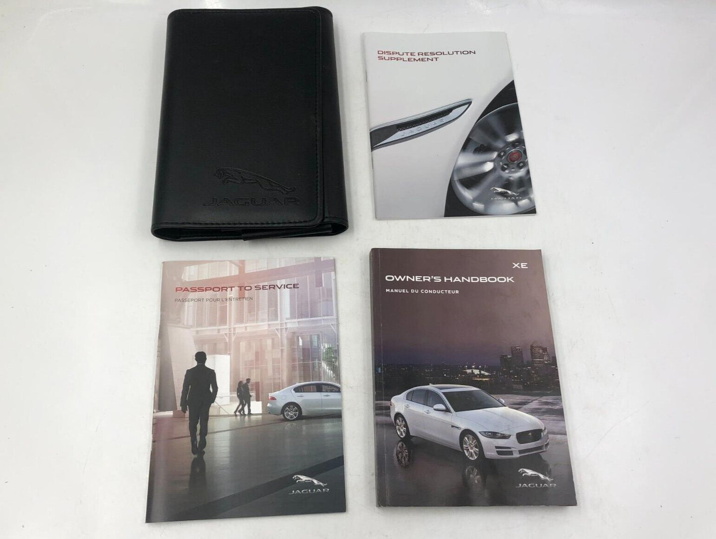 2016 Jaguar XE Owners Manual Handbook Set with Case OEM B02B29029