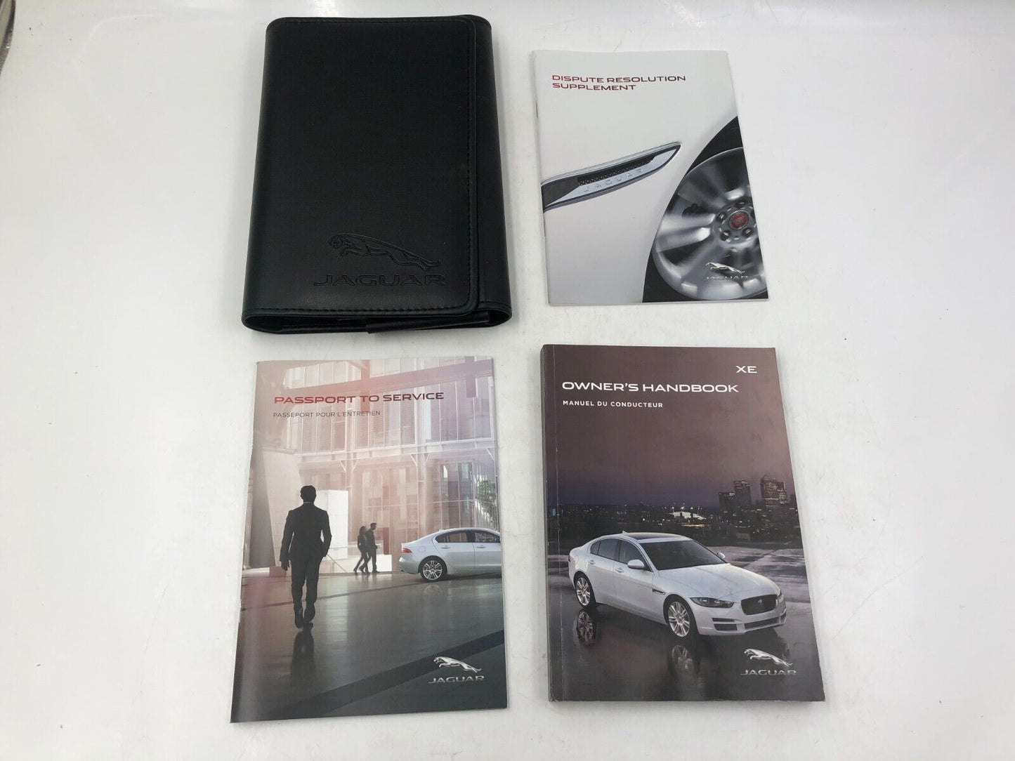 2016 Jaguar XE Owners Manual Handbook Set with Case OEM B02B29029