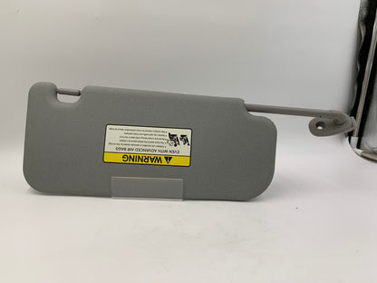 2012-2017 Kia Rio Driver Sun Visor Sunvisor Gray OEM C02B52058