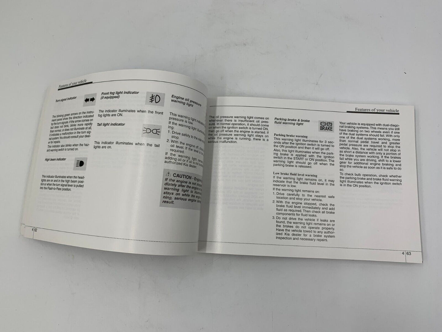 2012 Kia Optima Owners Manual Handbook OEM C02B52063