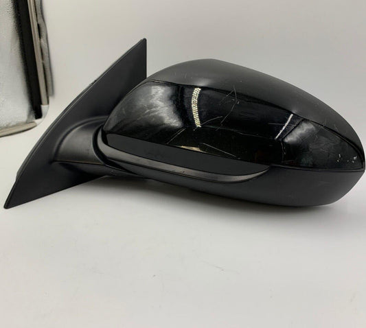 2018-2020 Hyundai Elantra Htbck Driver Side Power Door Mirror Black C02B55019