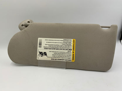 2005-2008 Pontiac Grand Prix Passenger Sun Visor Sunvisor Gray OEM C02B40029