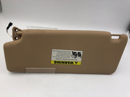 2007-2010 BMW X3 Passenger Sun Visor Sunvisor Tan Illuminated OEM C04B56030