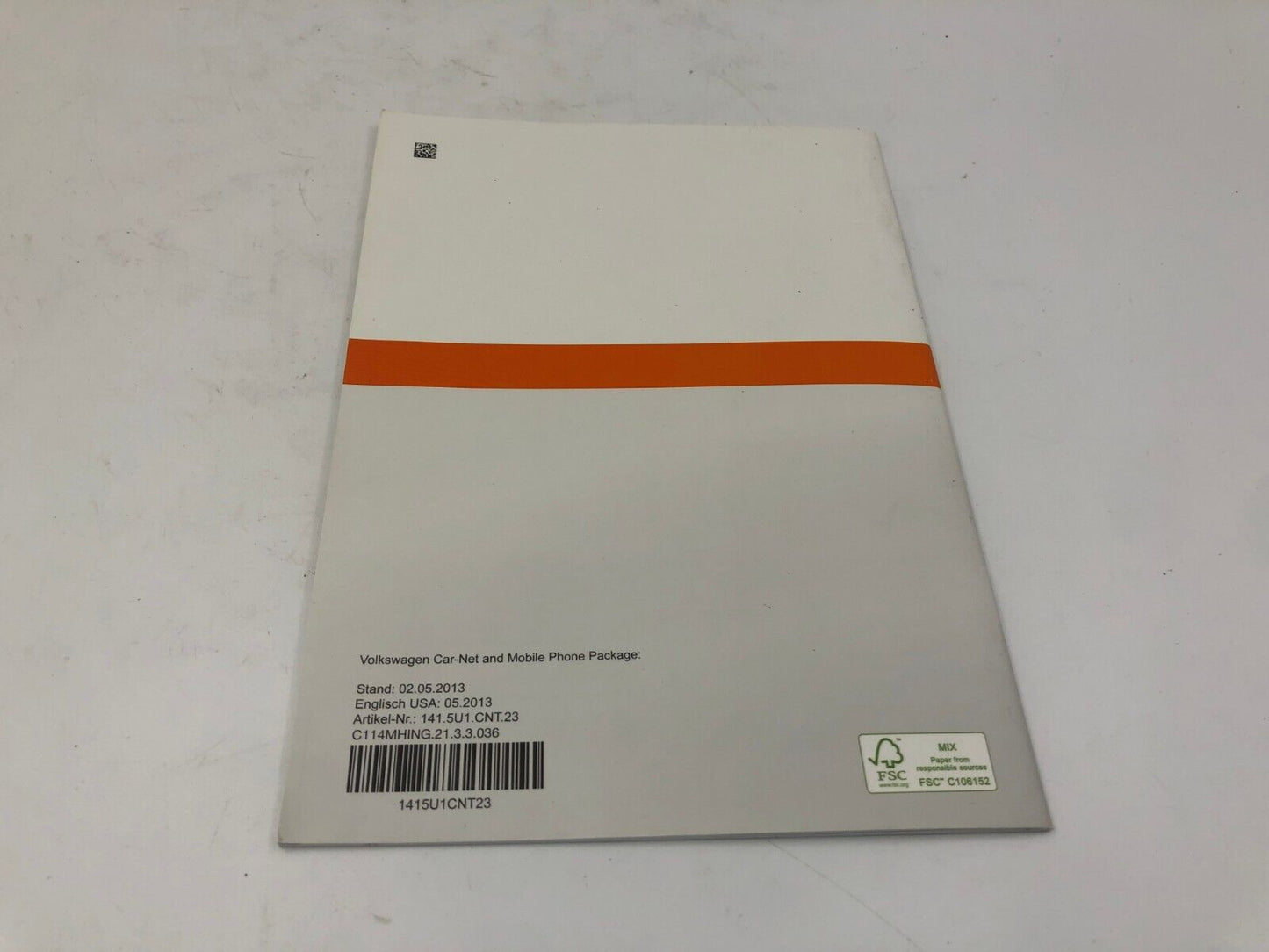 2014 Volkswagen Jetta Owners Manual Handbook Set with Case OEM C03B40051