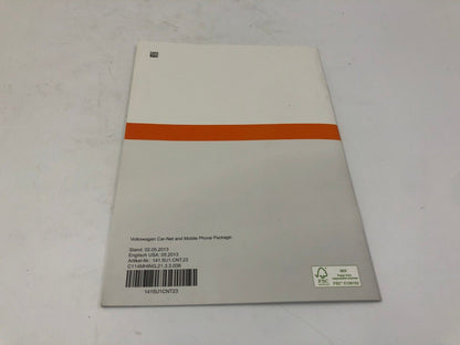 2014 Volkswagen Jetta Owners Manual Handbook Set with Case OEM C03B40051