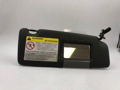 2002-2008 Audi A4 Sedan Passenger Sun Visor Sunvisor Black Illuminated C04B19058