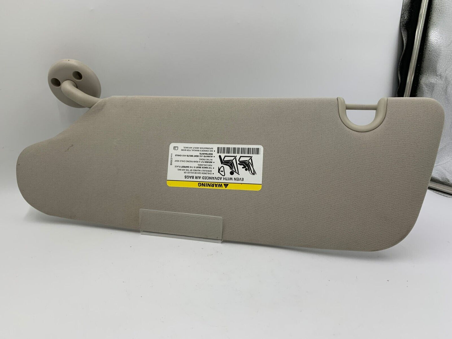 2011-2020 Dodge Caravan Passenger Sun Visor Sunvisor Gray OEM D02B07015