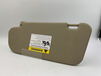 2004-2009 Mazda 3 Passenger Sun Visor Sunvisor Beige OEM D02B45025