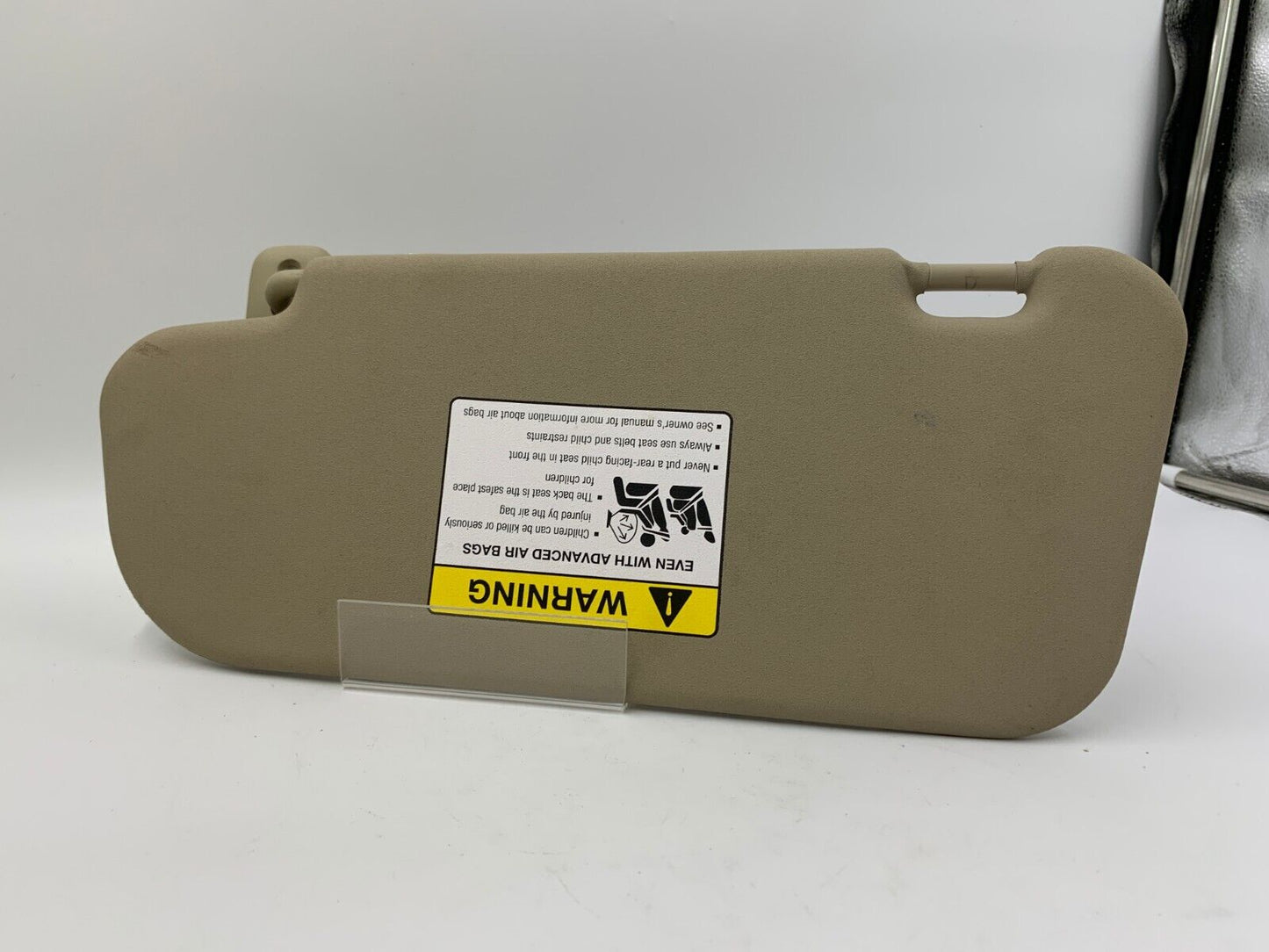 2004-2009 Mazda 3 Passenger Sun Visor Sunvisor Beige OEM D02B45025