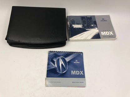 2005 Acura MDX Owners Manual Handbook with Case OEM C04B50020