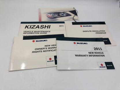 2011 Suzuki Kizashi Owners Manual Set with Case OEM C02B18070